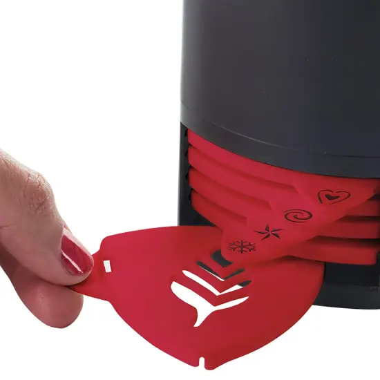 Aerolatte Cappuccino Artist, for Latte Coffee Art, Set of 6 Decorative Stencils {5}