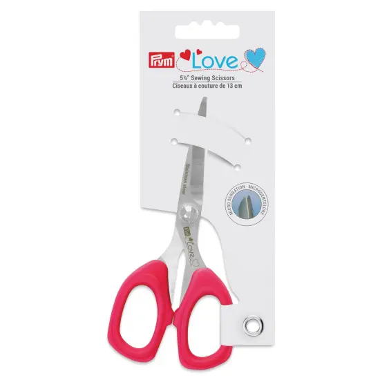 Prym Love Sewing Scissors - 5-1/4" {1}
