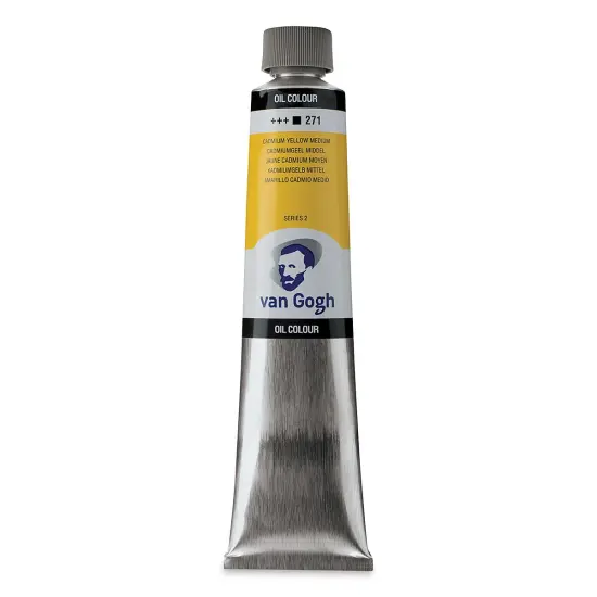 Van Gogh Oil Paint - Cadmium Yellow Medium, 200 ml tube {1}