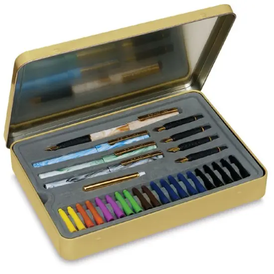 Staedtler Calligraphy Pen Set - Assorted Nibs, of 5 {2}