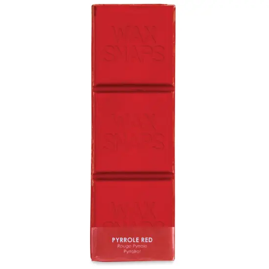 Enkaustikos Wax Snaps Encaustic Paints - Pyrrole Red, 40 ml cake {2}