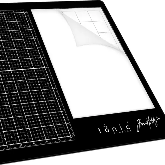 Tim Holtz Replacement Non-Stick Mat For Glass Media Mat-7.5"X11" {2}