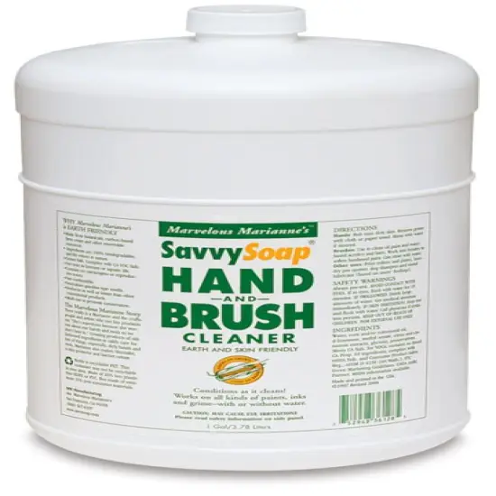 Marvelous Marianne's SavvySoap Hand and Brush Cleaner - 128 oz {1}