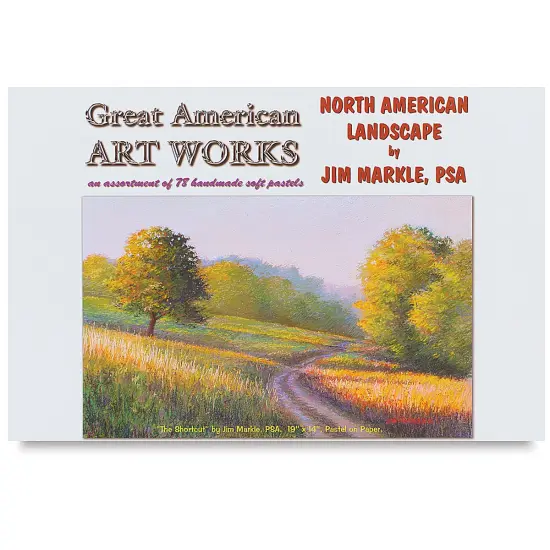 Great American Art Works Pastel Set - American Landscape, Set of 78 {1}