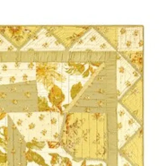 Midas Cotton Quilted 50" x 60" Throw Blanket {3}