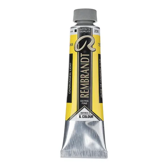 Rembrandt Artists' Oil Color - Cadmium Yellow Light, 40 ml tube {2}