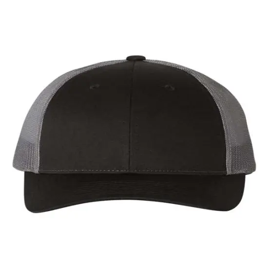 Richardson&reg; Low Pro Trucker Cap Htr Grey D Chrcol {6}
