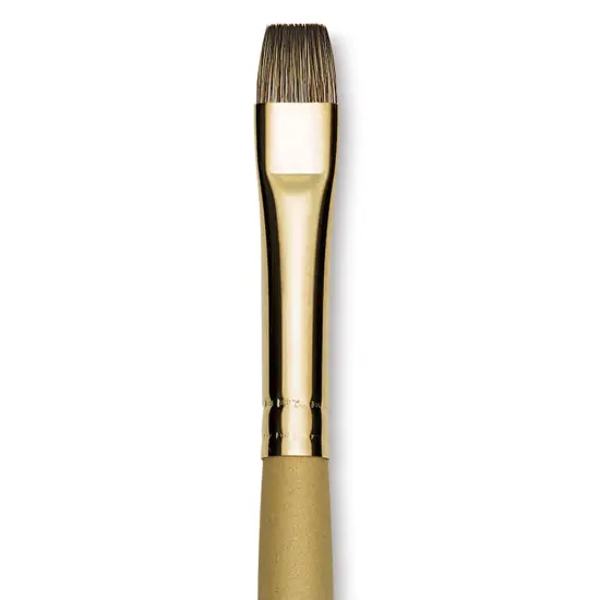 Princeton Synthetic Mongoose Brush - Bright, Long Handle, Size 10 {1}