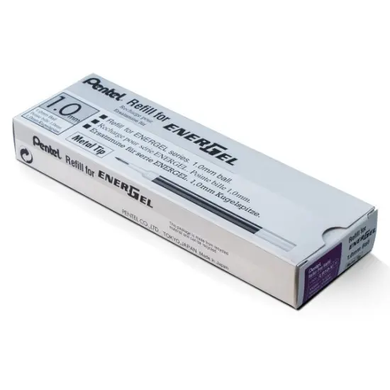 Refill Ink - For EnerGel Gel Pen 1.0mm Metal Tip, Bold, Violet Ink {2}
