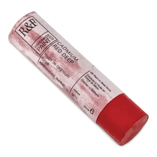 R&F Pigment Stick - Cadmium Red Deep, 100 ml stick {1}