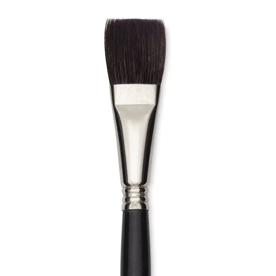Escoda Último Synthetic Squirrel Brush - Flat Wash, Size 3/4" {1}