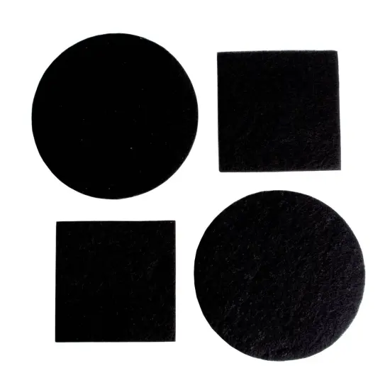 Lehman's Compost Pail Replacement Filters, 2 Sets of 4.5 in Square and 6.5 in Round {1}