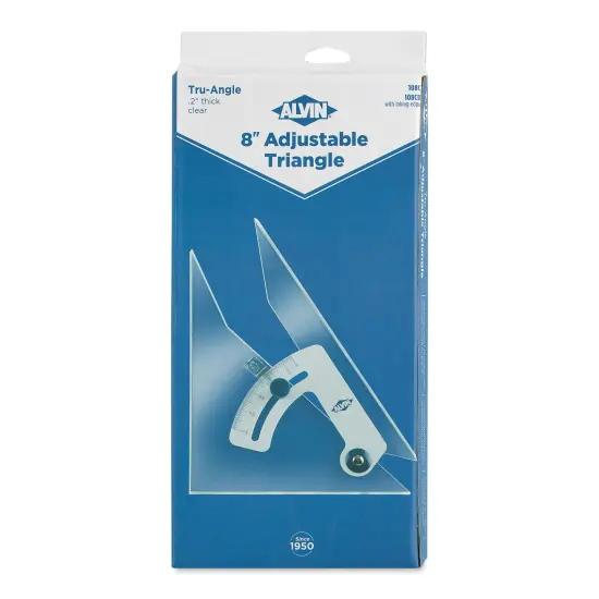 Alvin Adjustable Tru-Angle Triangle - 8" {1}