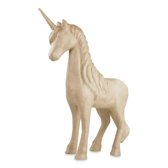 DecoPatch Large Paper Mache Animal - Unicorn {1}