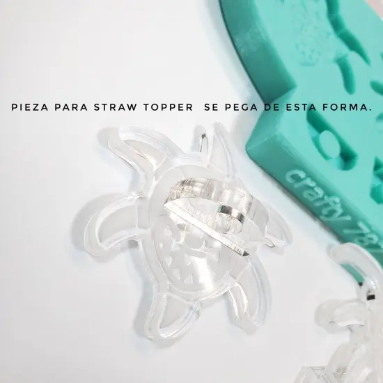 Vejigantes Silicone Mold Straw Topper | Keychain | Magnet (D11) {6}