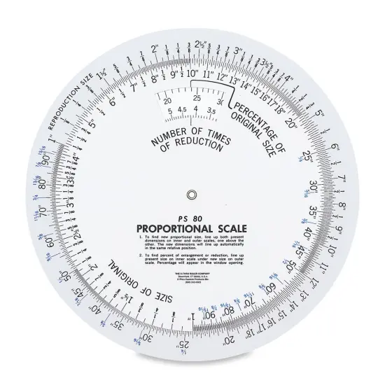 Westcott Proportional Scale- 8 1/4" {1}