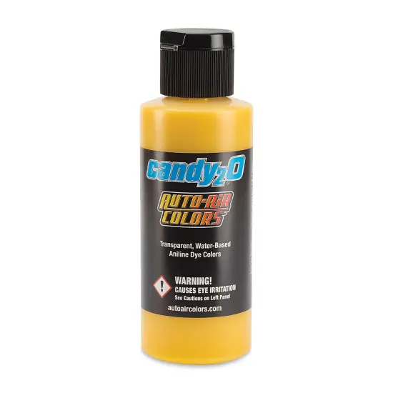 Createx Candy2O Auto Air Color - Lemon Yellow, 2 oz {2}