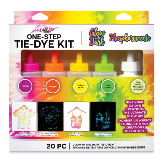 Tulip One-Step Tie-Dye Kit - Glow-in-the-Dark, Kit of 5 Colors {1}