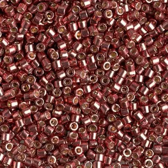 Miyuki Delica Bead 10/0, DBM1842, Duracoat Galvanized Dark Berry {1}