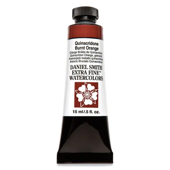 Daniel Smith Extra Fine Watercolor - Quinacridone Burnt Orange, 15 ml Tube {1}