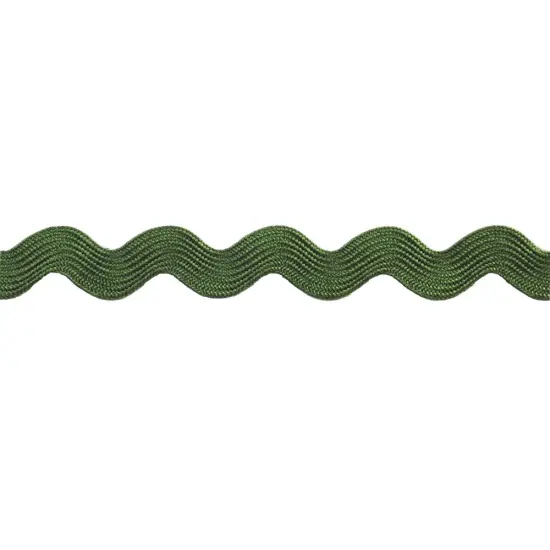 Belagio Large Ric Rac Trim, 1.25" Wide, 10-yard bolt, Hunter Green {1}