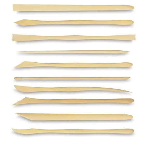 Boxwood Clay Tools - Set of 10, 8" {1}