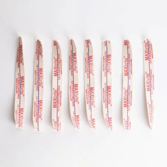 7/8" Wide Flat Cotton Oil Lamp Lantern Replacement Wicks Pack of 8 {1}