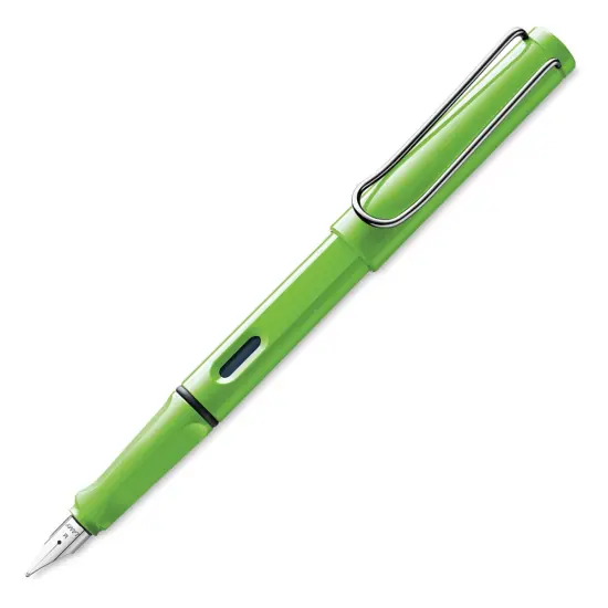 Lamy Safari Fountain Pen - Green, Extra-Fine Nib {1}