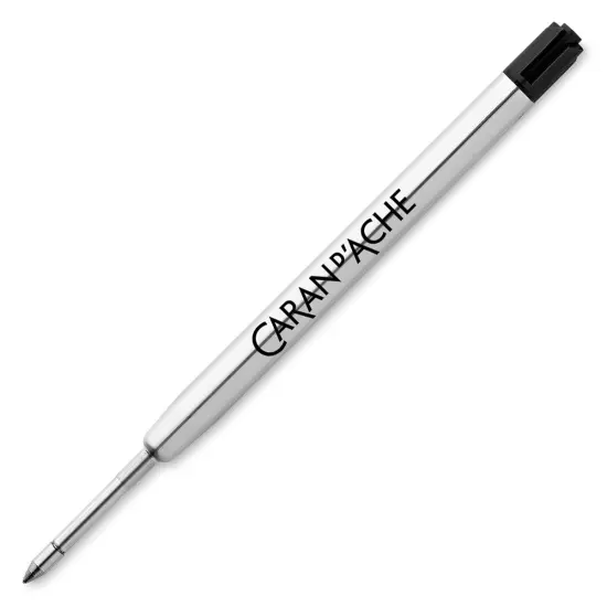 Caran d'Ache 849 Rollerball Ink Cartridge - Black, Medium Tip {1}