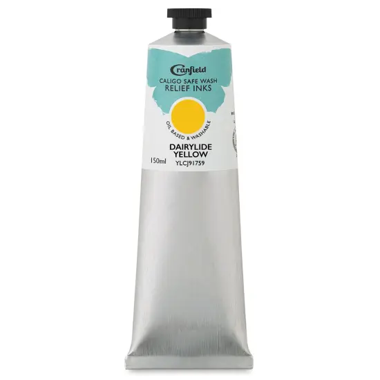 Cranfield Caligo Safe Wash Relief Ink - Diarylide Yellow, 150 ml {1}