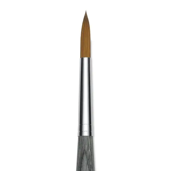 Da Vinci Colineo Synthetic Kolinsky Sable Brush - Round, Size 8, Short Handle {1}