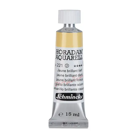 Schmincke Horadam Aquarell Watercolor - Jaune Brilliant Dark, 15 ml tube {2}