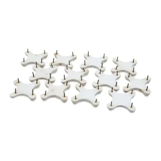 Steel-Pointed Star Stilts - 12-4, Pkg of 12 {1}