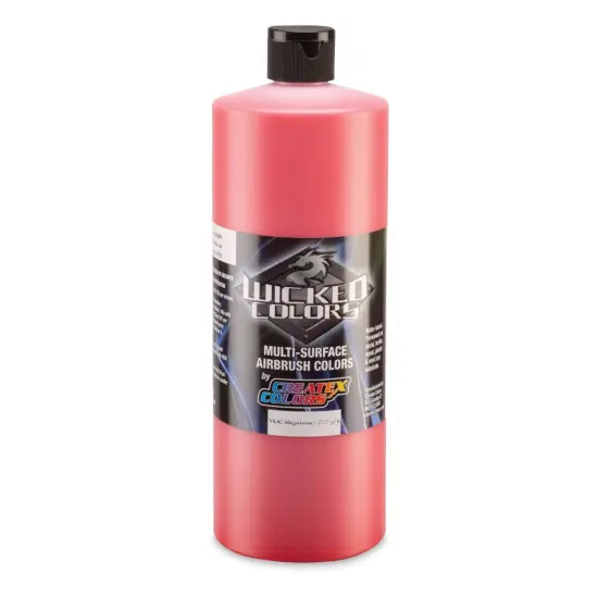 Createx Wicked Colors Airbrush Color - Opaque Pyrrole Red, 32 oz, Bottle {1}