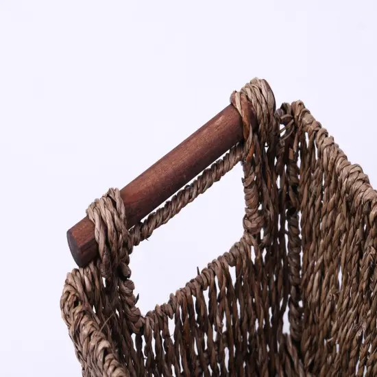 Seagrass Counter-Top Basket Great for Folded Paper Towel {5}