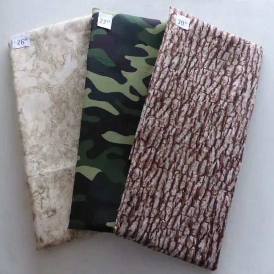 Camoflage Green and Browns 2yds 11in Last the Best End of Bolt {1}