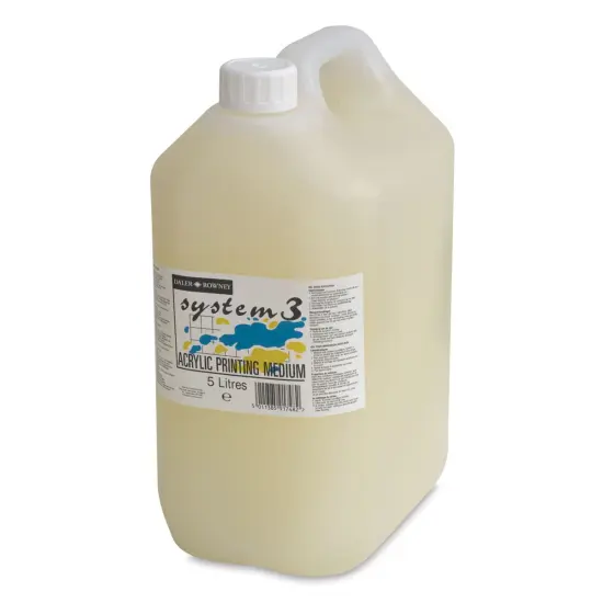 Daler-Rowney System3 Acrylic Printing Medium - 5 L {2}