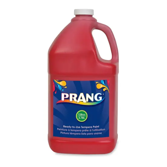 Prang Ready-To-Use Tempera Paint - Red, Gallon {2}
