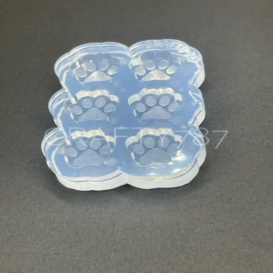 Paw Studs Earring Silicone Mold 14mm(A3) {3}