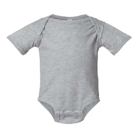 Rabbit Skins&reg; Classic Baby Fine Jersey One Piece Heather {2}