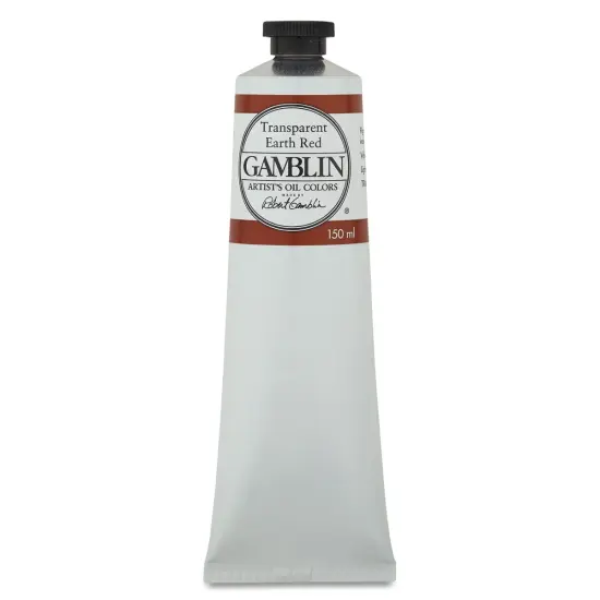 Gamblin Artists' Oil Color - Transparent Earth Red, 150 ml tube {1}