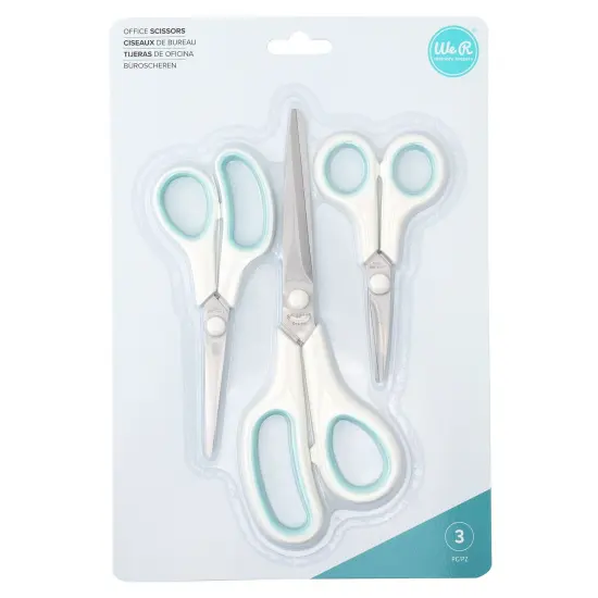 We R Memory Keepers - Scissors - Value Set - 3 Pack 60000395 By American Crafts {1}