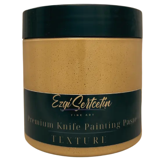 Premium Palette Knife Painting Paste|Modeling Paste|Texture Paste|Authentic Bright Colors|Ready to Use|Easy to Apply| 6oz by Volume|Ezgi Sertcetin Parmigiano {2}