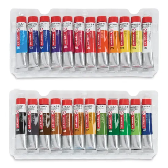 Talens Art Creation Watercolor Set - Set of 24, 12 ml tubes {1}