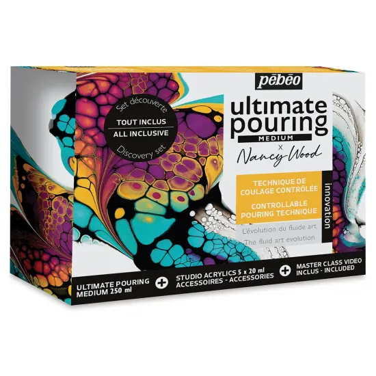 PebeoUltimate Pouring Medium - Discovery Set {1}