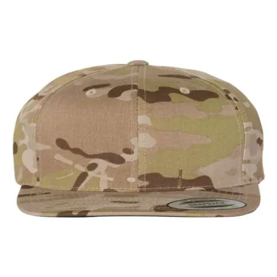 YP Classics&reg; Flat Bill Snapback Cap Multicam Arid {1}