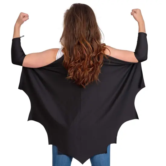 Bat Wings Costume Accessory - Black Wing Set Dress Up Accessories for Dragon, Vampire or Bat Costumes {2}