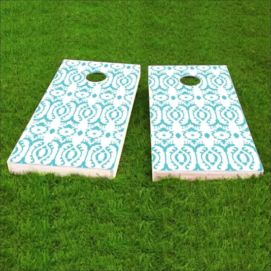 Ikat Cornhole Board Stencil {1}
