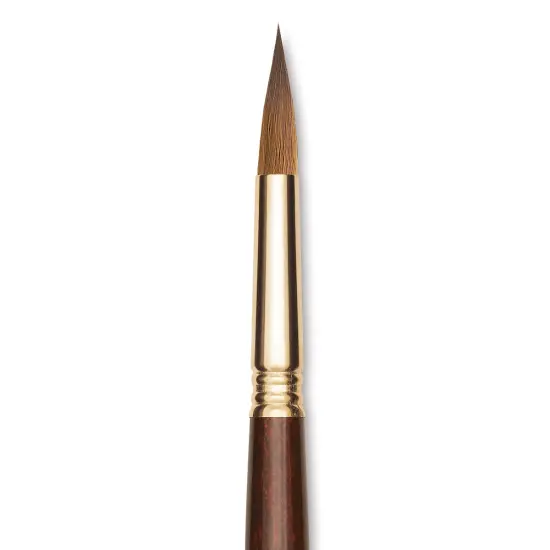 Escoda Reserva Kolinsky-Tajmyr Sable Brush - Pointed Round, Short Handle, Size 14 {1}