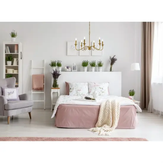 Rohan 30 inch chandelier in brass {2}